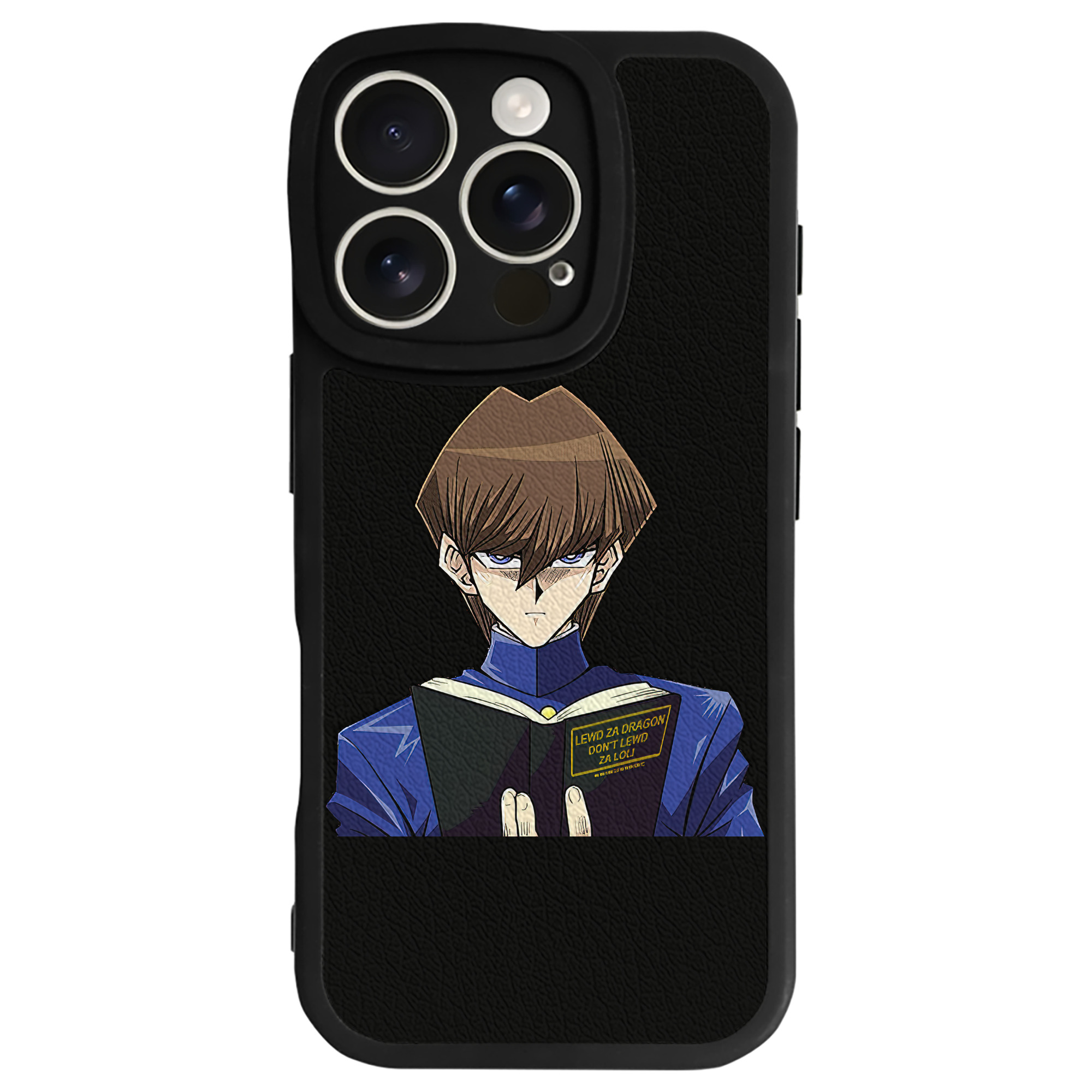 遊☆戯☆王 Yu-Gi-Oh! 【iPhone 16シリーズ対応】シリコンスマホケース（レザー調） 材質：シリコン